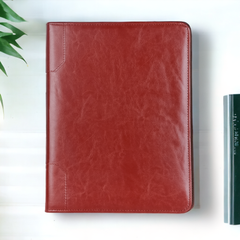 Fernweh Pu Multi use File Sleeve for Documents, Certificates, Fixed Deposit Receipt, Portfolio A4 Size Documents Holder for Sports, Office, Home, School