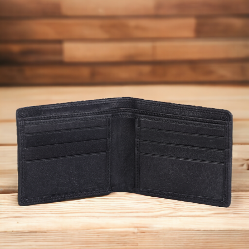 Black Leather Wallet