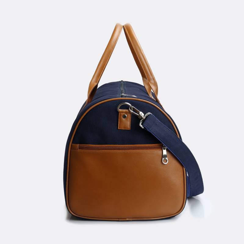 The "Fernweh" Canvas & Vegan Leather Duffel Bag