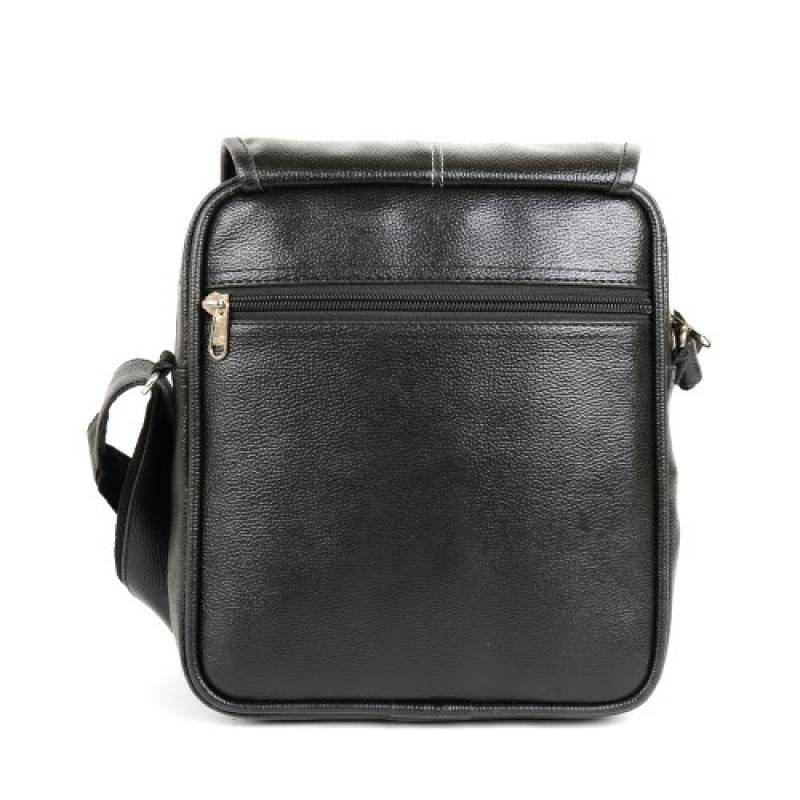 Martucci Stylish PU Leather Sling Cross Body Travel Office Messenger One Side Shoulder Bag for Mens