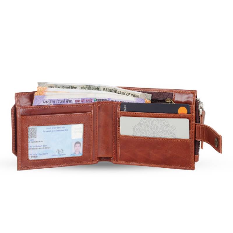 Crunch Leather Ten Wallet