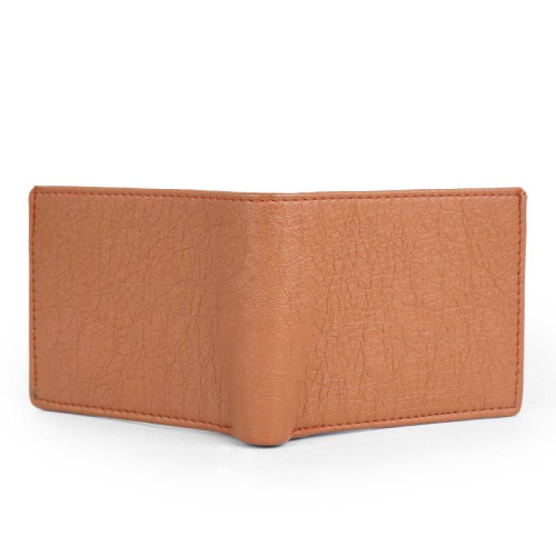 Mens' bifold wallet with 6 card slots & a coin pocket