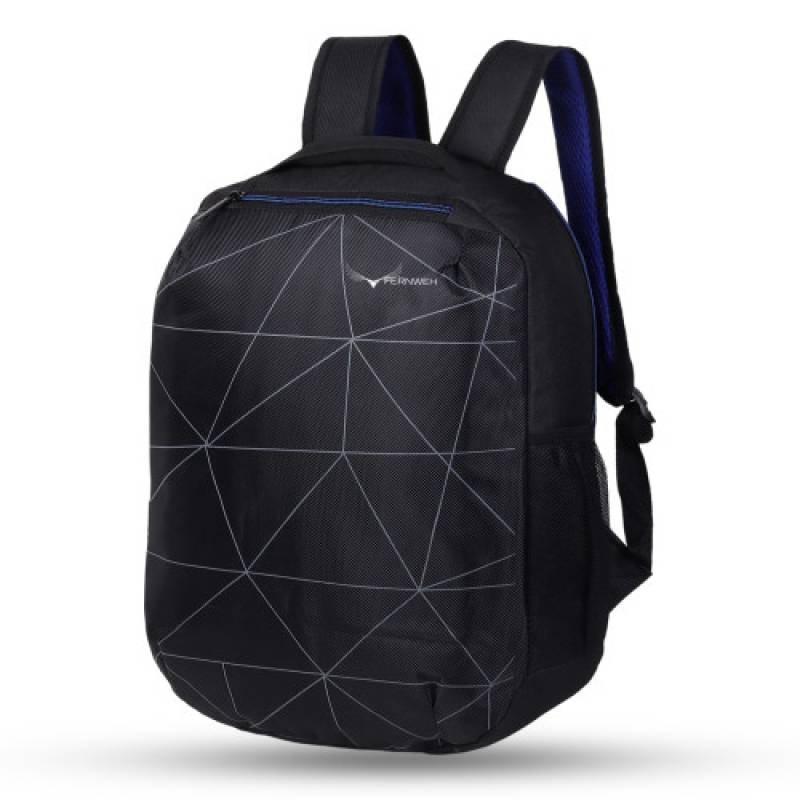 FERNWEH 17 Inch Backpack with 15.5 Inch Laptop Compartment, 1Compartments, Black