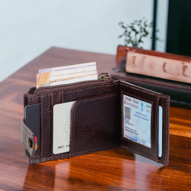 NDM Brown Leather Wallet
