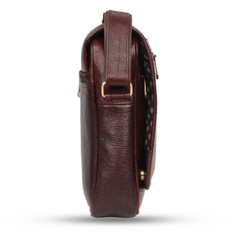 Leather Sling Bag Crosby body bag comfortable with ipad , tab
