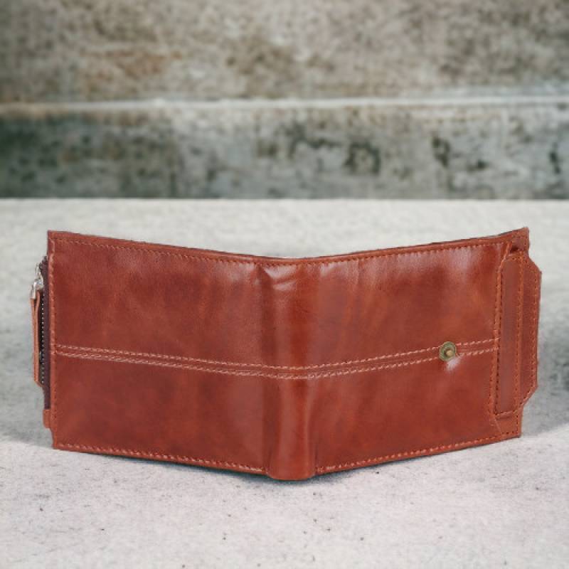 Crunch Leather Ten Wallet