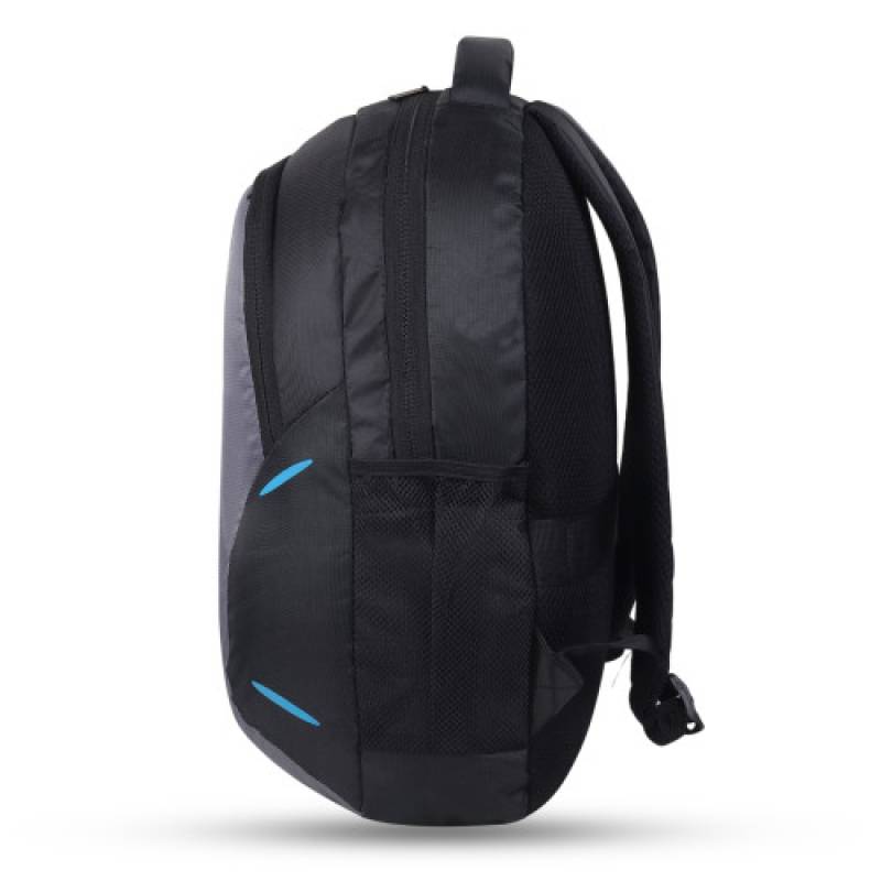 FERNWEH 18 Inch Backpack with 17 Inch Laptop Compartment, 1 Compartments, Trolley Strap, gray and black