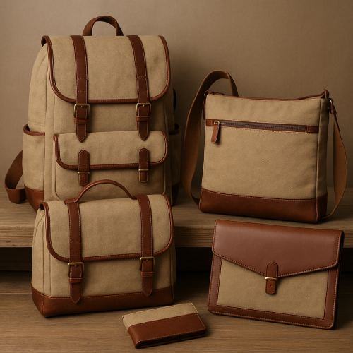 FERNWEH Canvas & Leather Collection – Timeless Style, Everyday Function